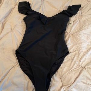 Old Navy 1 piece black bathing suit